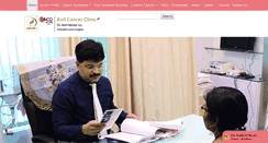 Desktop Screenshot of anilcancerclinic.com